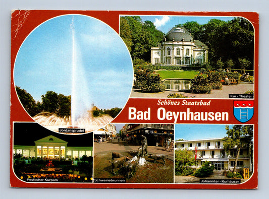 Pohlednice Německo Bad Oeynhausen různé motivy 1982 (M29606)