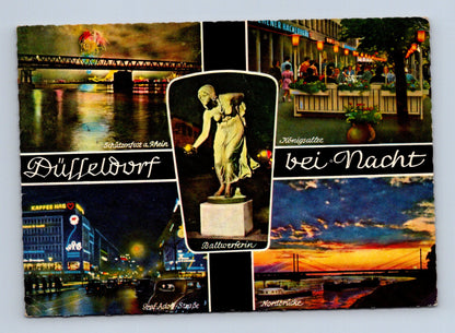 Pohlednice Německo Düsseldorf mix motivů 1950s (M29607)