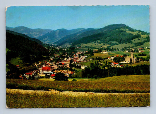 Pohlednice Rakousko Weyer pohled na obec (M29610)