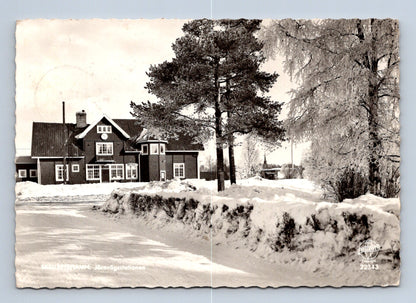 Pohlednice Švédsko Skelleftehamn železniční stanice 1971 (M29632)
