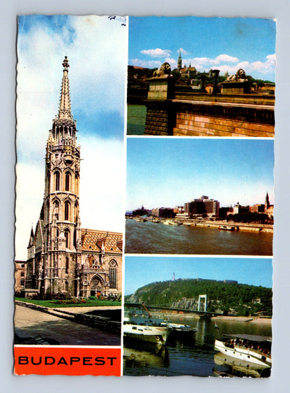 Pohlednice Maďarsko Budapešť panorama 1973 (M29636)