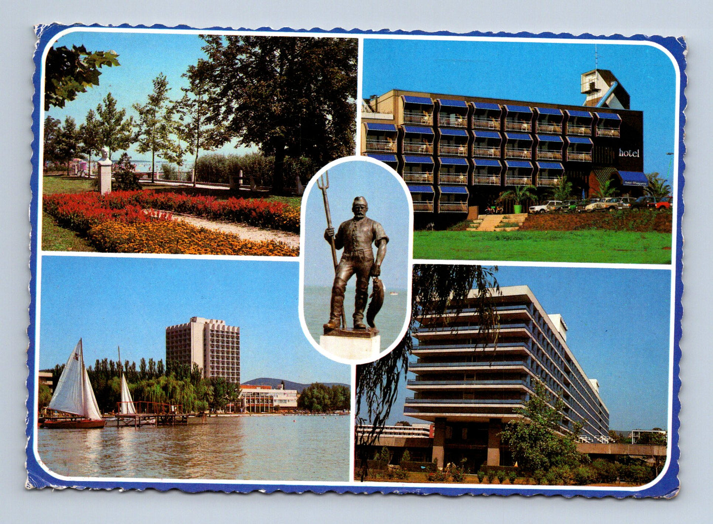 Pohlednice Maďarsko Balatonfüred různé motivy 1977 (M29642)