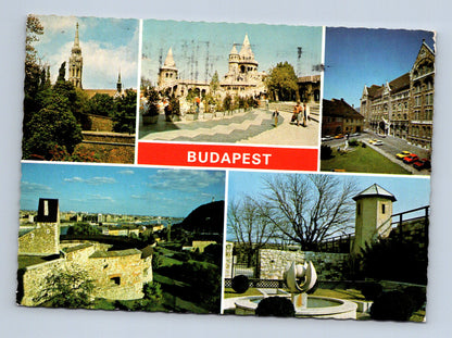 Pohlednice Maďarsko Budapešť památky (M29645)