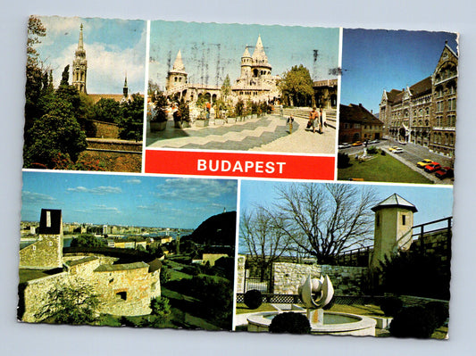 Pohlednice Maďarsko Budapešť památky (M29645)