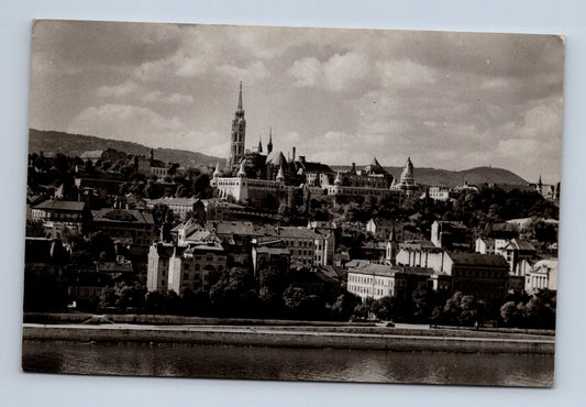 Pohlednice Maďarsko Budapešť výhled na Budín (M29654)