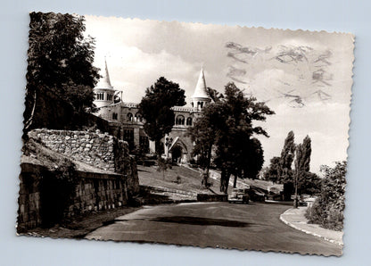 Pohlednice Maďarsko Budapešť Halászbástya 1967 (M29657)