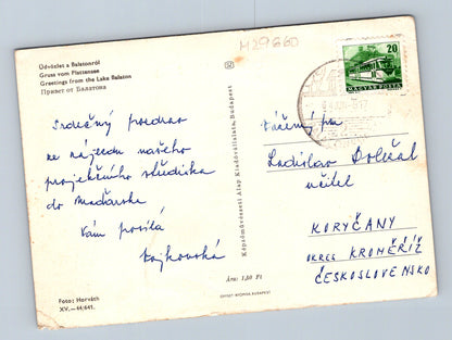 Pohlednice Maďarsko Balaton krajina 1967 (M29660)