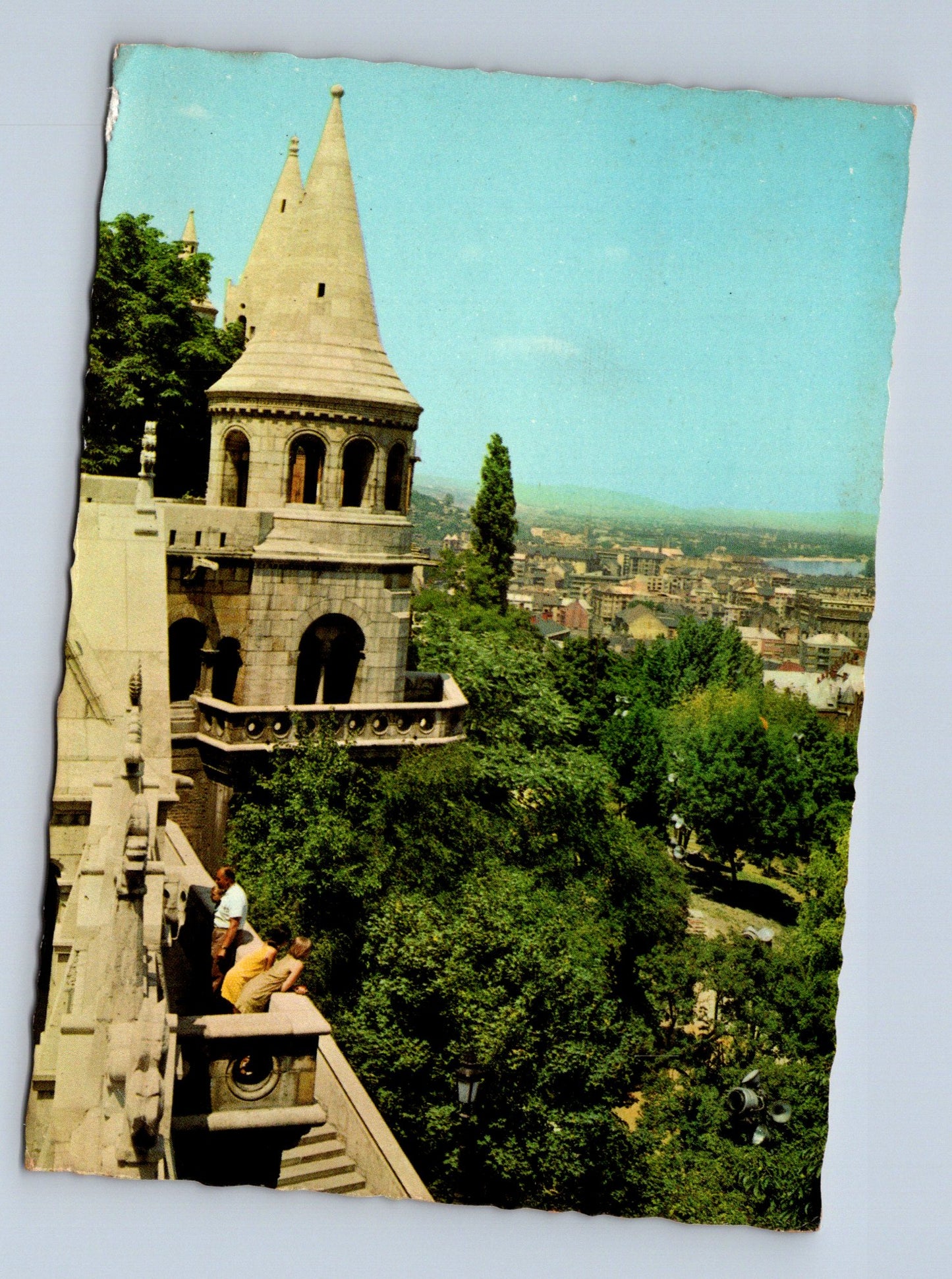 Pohlednice Maďarsko Budapešť Halászbástya 1971 (M29661)