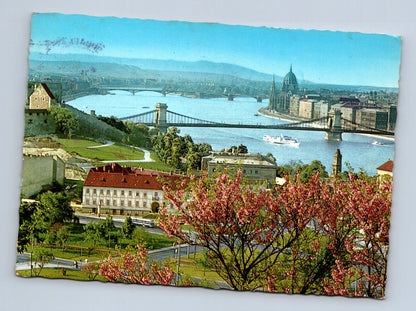 Pohlednice Maďarsko Budapešť panorama 1974 (M29663)