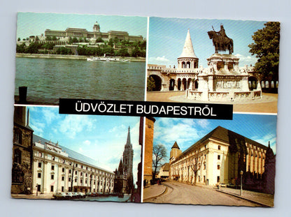 Pohlednice Maďarsko Budapešť různé pohledy 1978 (M29664)