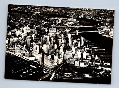 Pohlednice USA New York letecký pohled 1964 (M29673)