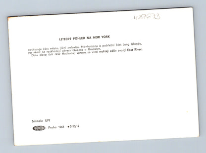 Pohlednice USA New York letecký pohled 1964 (M29673)