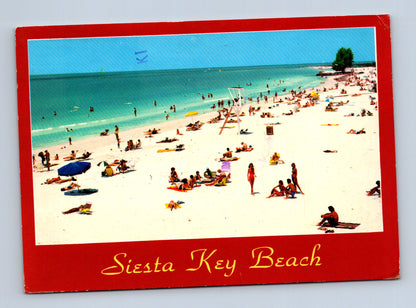 Pohlednice USA Siesta Key Beach pláž 1973 (M29681)