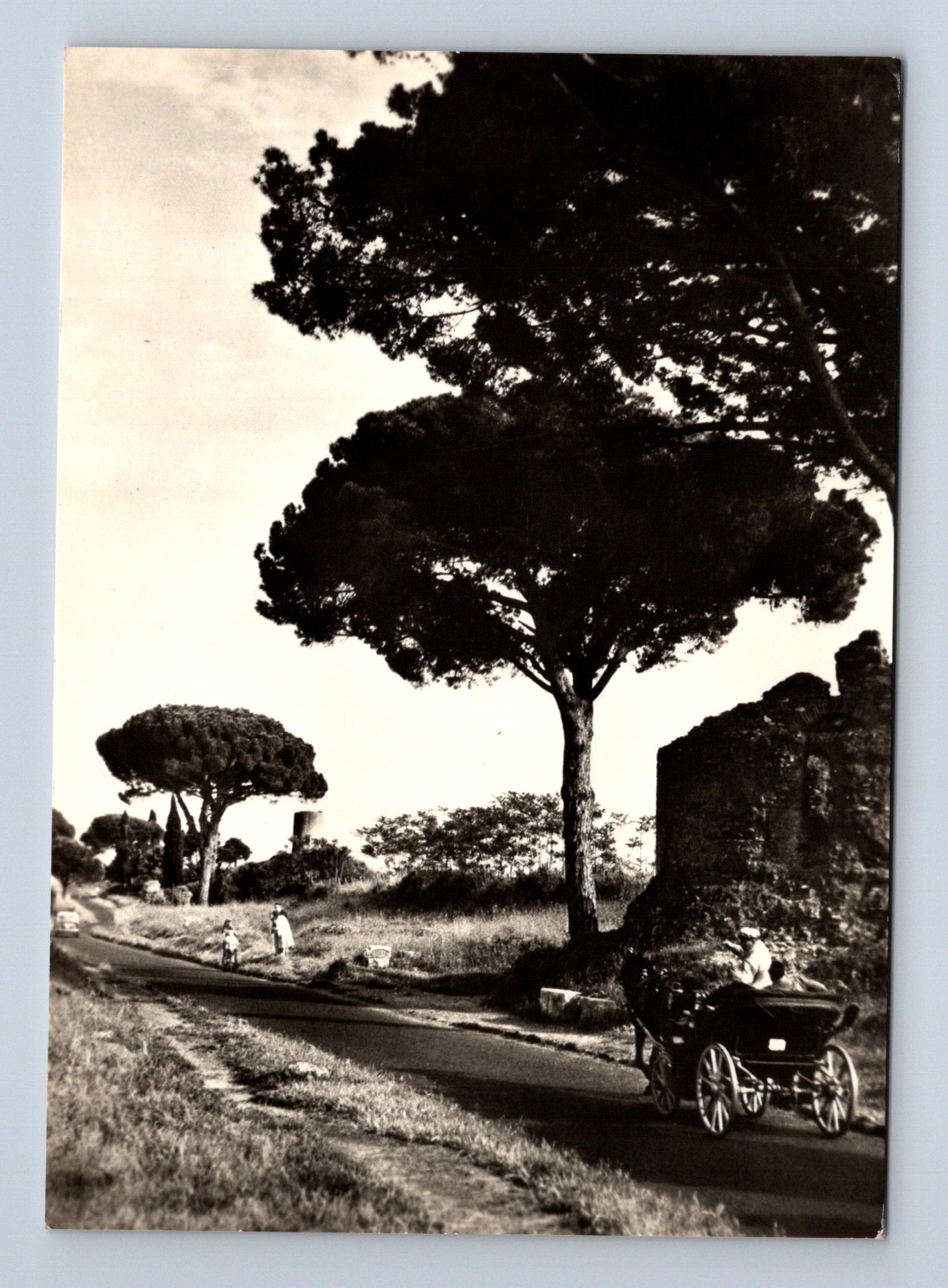Pohlednice Itálie Via Appia Antica 1964 (M29693)