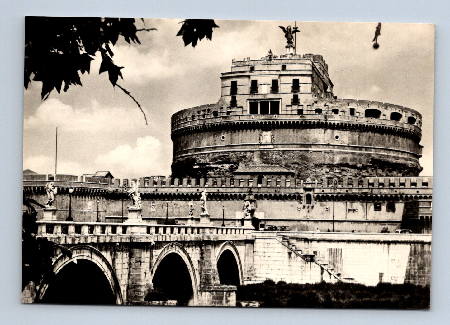 Pohlednice Itálie Řím Andělský hrad 1964 (M29696)