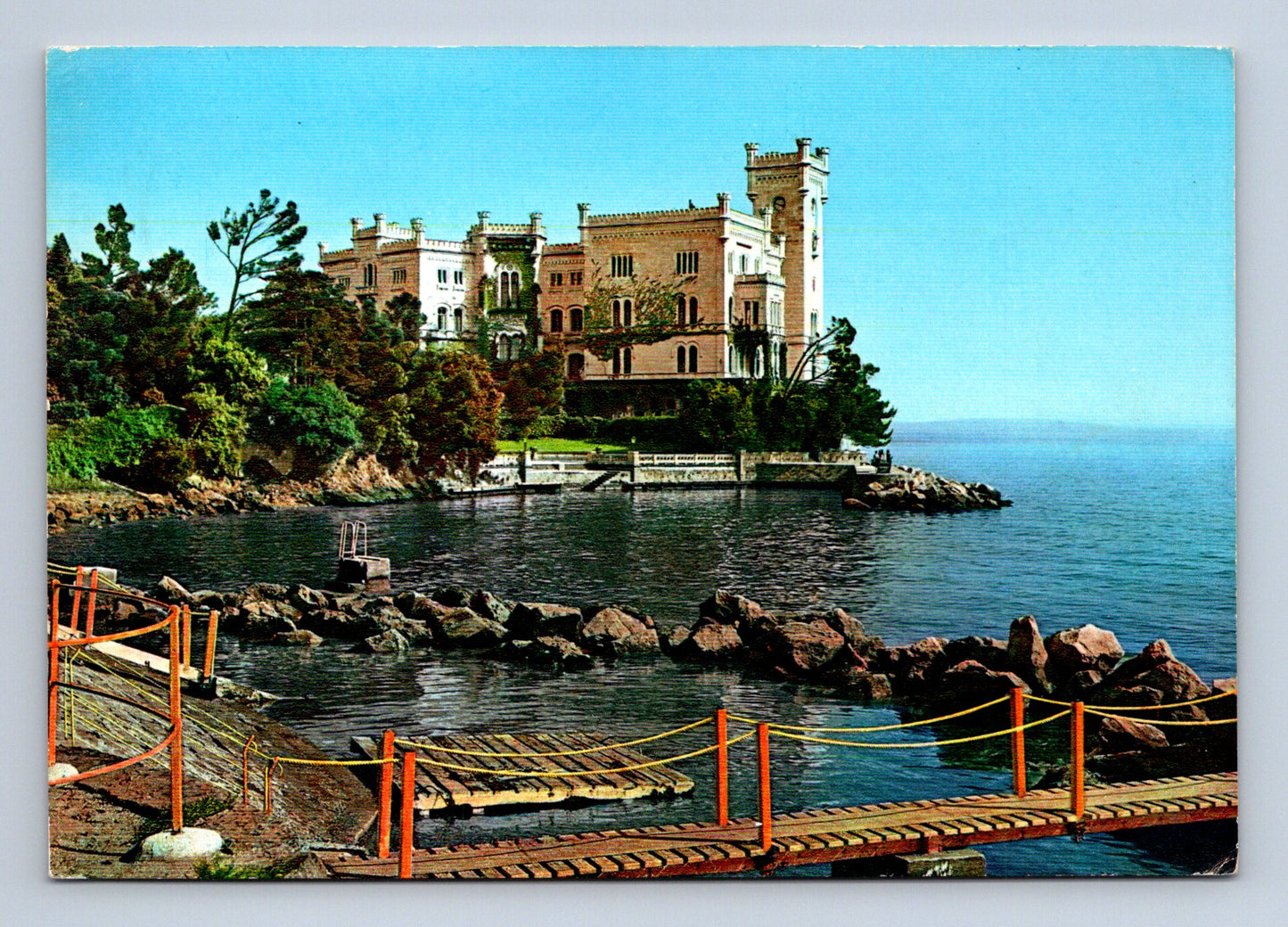 Pohlednice Itálie Miramare zámek (M29700)