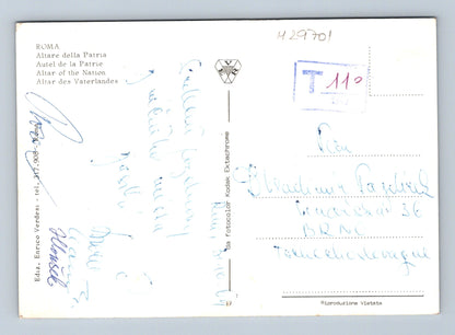 Pohlednice Itálie Řím Altare della Patria 1989 (M29701)