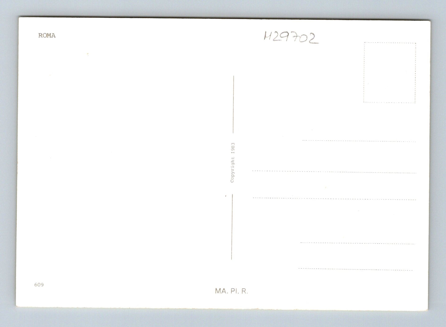 Pohlednice Itálie Saluti da Roma koláž 1983 (M29702)