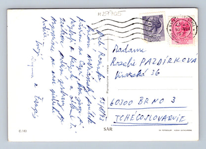 Pohlednice Itálie Capri různé motivy 1970 (M29705)
