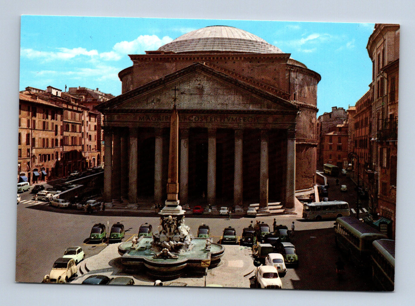 Pohlednice Itálie Řím Pantheon 1971 (M29722)