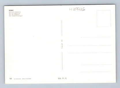 Pohlednice Itálie Řím Konstantinův oblouk 1971 (M29726)