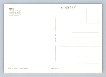 Pohlednice Itálie Řím Tempel di Venere 1971 (M29728)