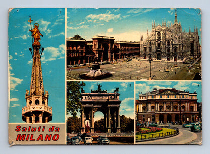 Pohlednice Itálie Milano vícepohled 1940 (M29740)