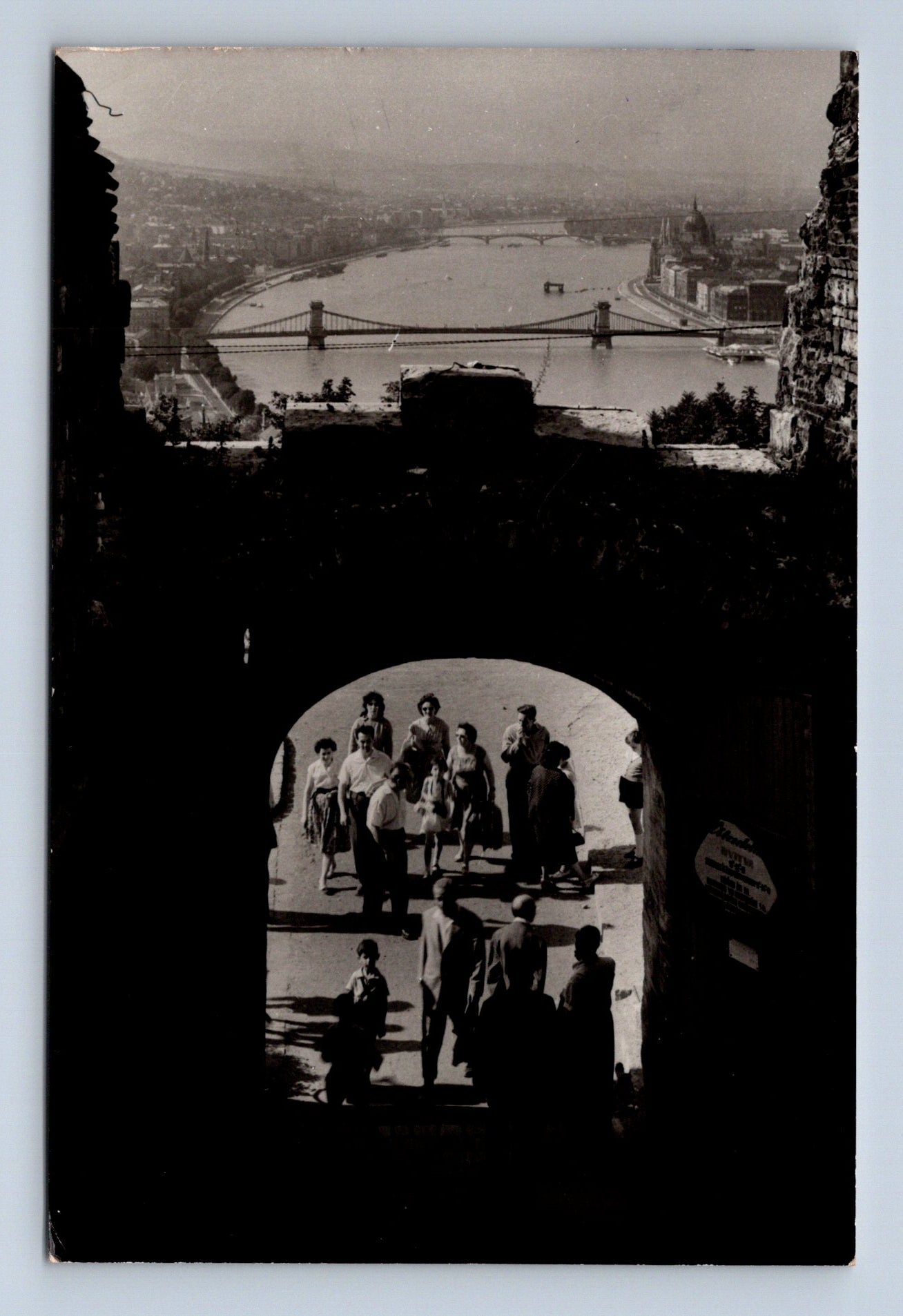 Pohlednice Maďarsko Budapešť Citadela Dunaj 194x (M29749)