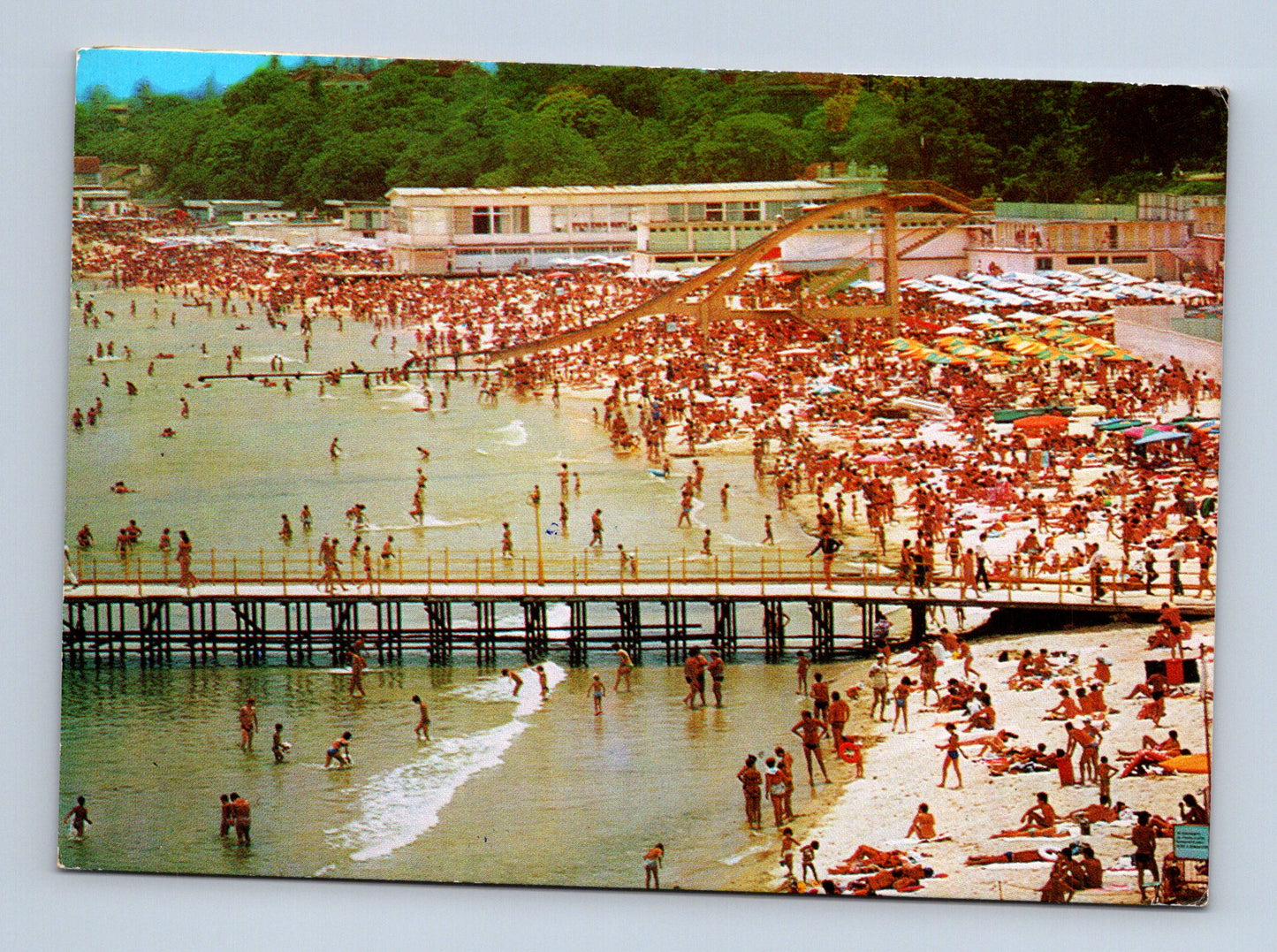 Pohlednice Bulharsko Varna pláž 1985 (M29755)