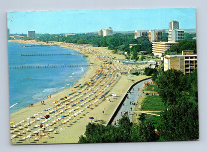 Pohlednice Bulharsko Slunečný břeh pláž 1983 (M29760)