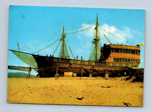 Pohlednice Bulharsko Nesebar pirátská fregata (M29770)