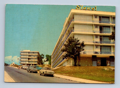 Pohlednice Bulharsko Varna Zlatni Písky Hotel Slava 1966 (M29771)