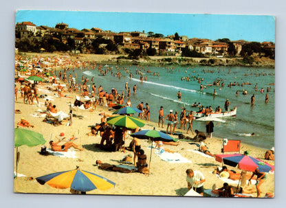 Pohlednice Bulharsko Sozopol pláž 1979 (M29772)