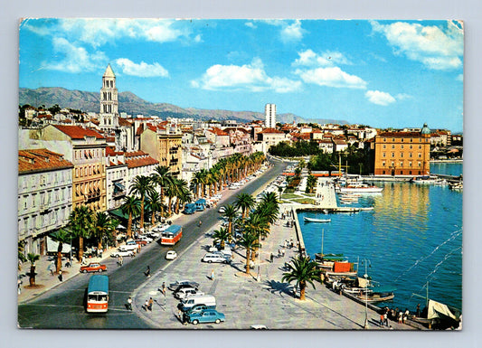 Pohlednice Jugoslávie Split nábřeží 1978 (M29789)