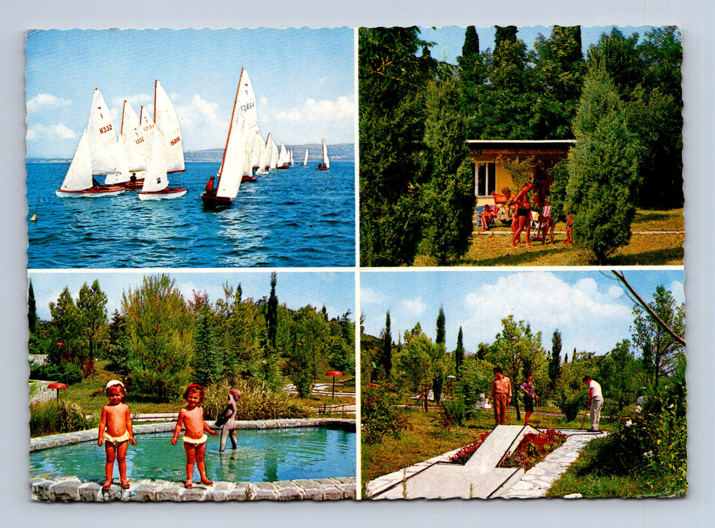 Pohlednice Slovinsko Ankaran Hotel Adria pláž (M29791)