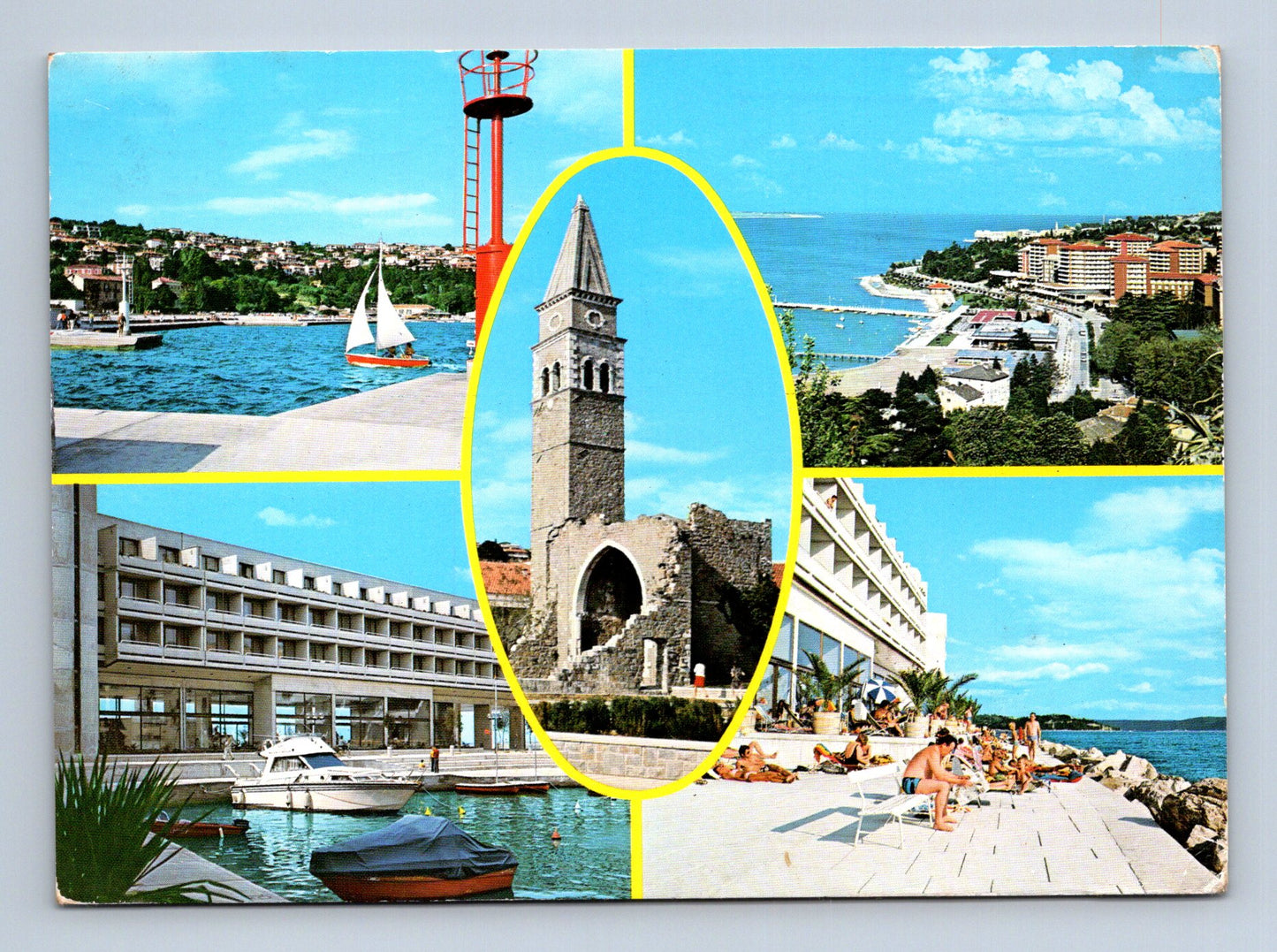 Pohlednice Jugoslávie Portorož Bernardin letovisko 1982 (M29792)