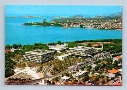 Pohlednice Chorvatsko Vodice letecky 1984 (M29796)