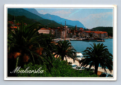 Pohlednice Chorvatsko Makarska přístav 2000 (M29798)