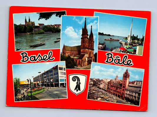 Pohlednice Švýcarsko Basel více záběrů 1971 (M29828)