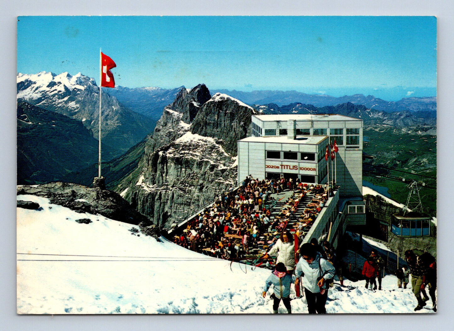 Pohlednice Švýcarsko Titlis Bergstation 1979 (M29829)