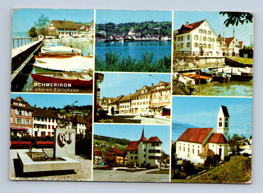 Pohlednice Švýcarsko Schmerikon am oberen Zürichsee 1972 (M29838)