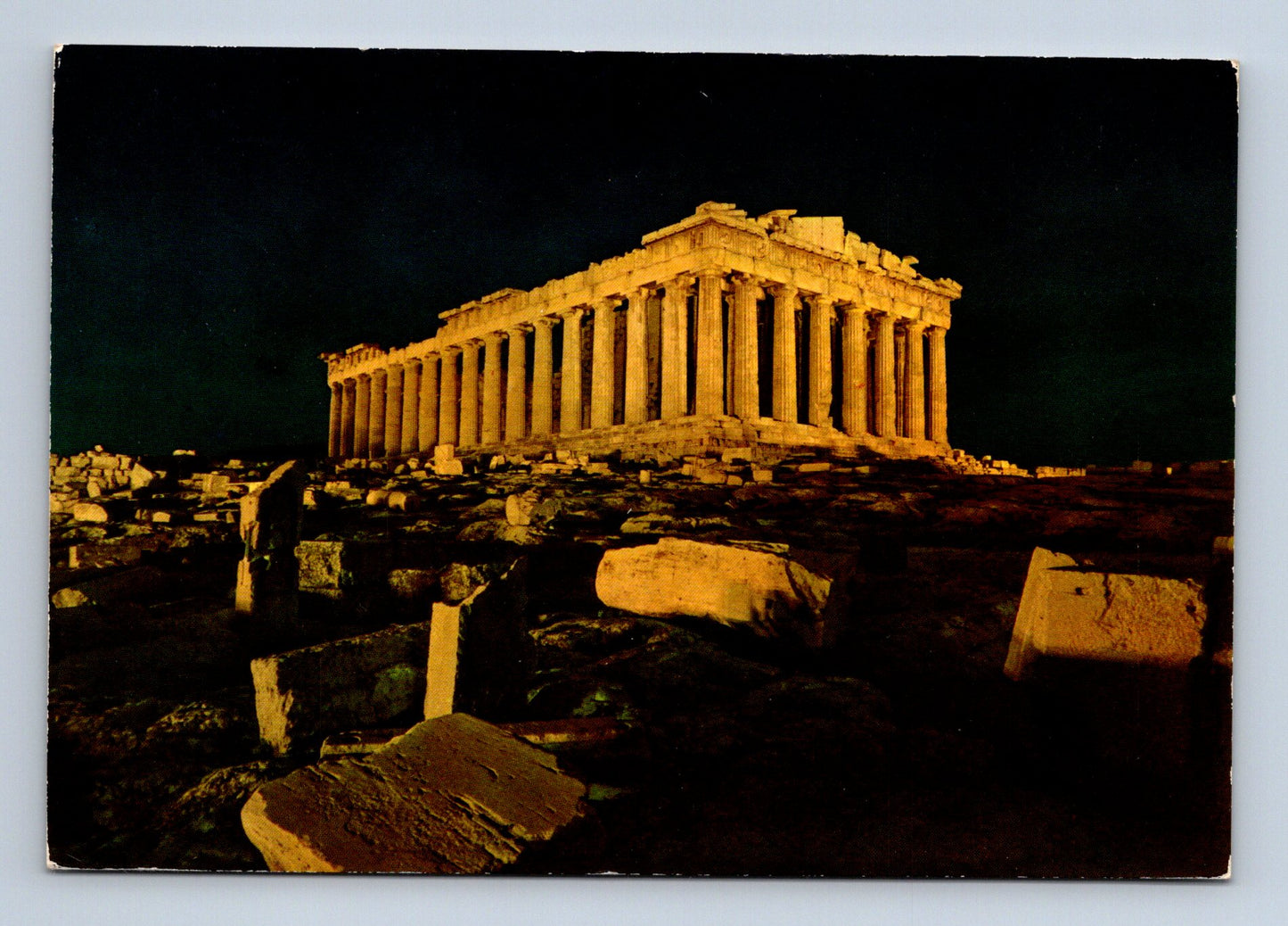 Pohlednice Řecko Athény Parthenon 1973 (M29844)
