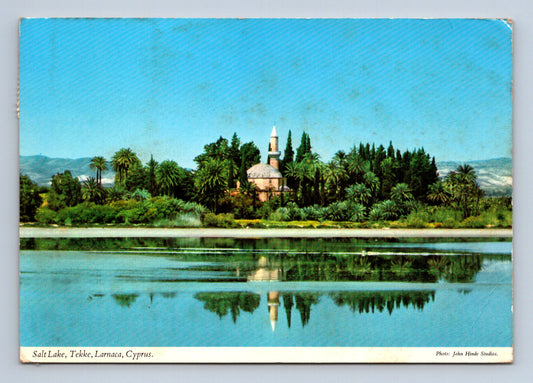 Pohlednice Kypr Salt Lake Tekke Larnaca 1972 (M29845)