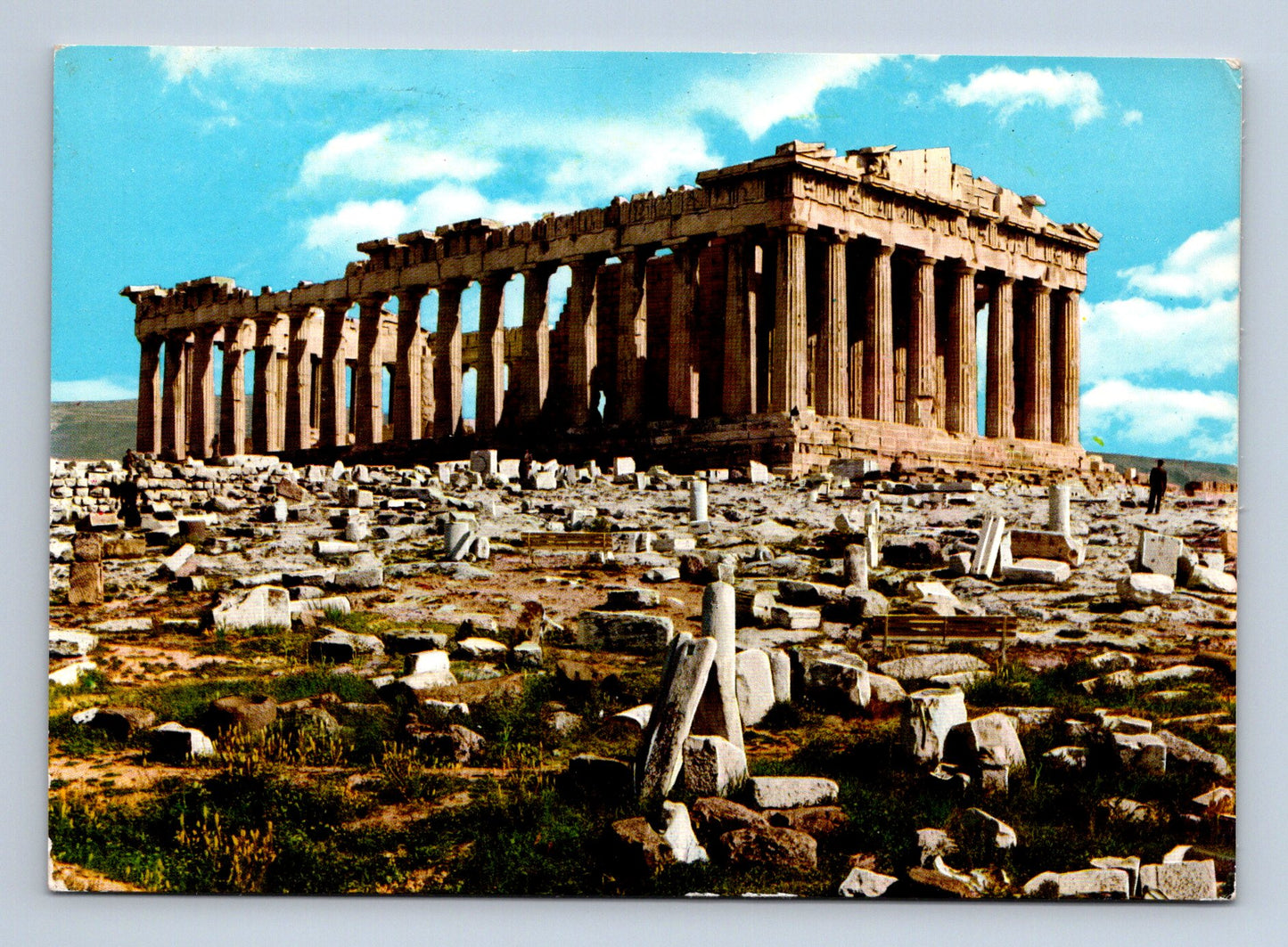 Pohlednice Řecko Athény Parthenon 1966 (M29846)