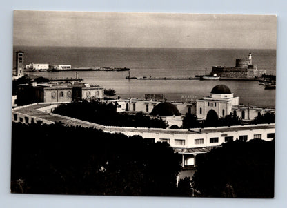 Pohlednice Řecko Rhodos přístav kasino 1965 (M29848)