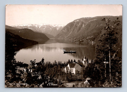 Pohlednice Norsko Ulvik Hardanger fjord 1941 (M29861)