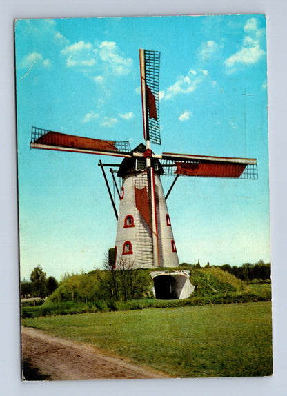 Pohlednice Holandsko větrný mlýn 1970 (M29865)