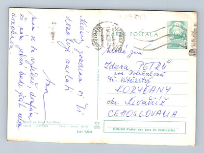 Pohlednice Rumunsko Constanta vodní lyže 1977 (M29883)