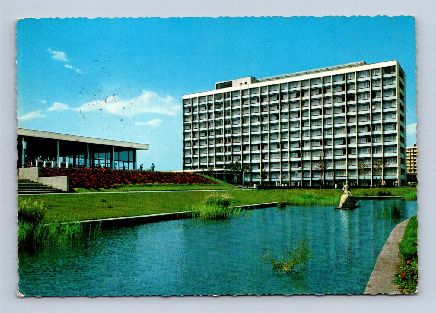 Pohlednice Rumunsko Mamaia Hotel Doina jezero (M29884)