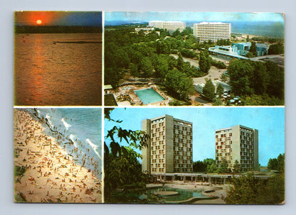 Pohlednice Rumunsko Mamaia pláže hotely 1972 (M29888)